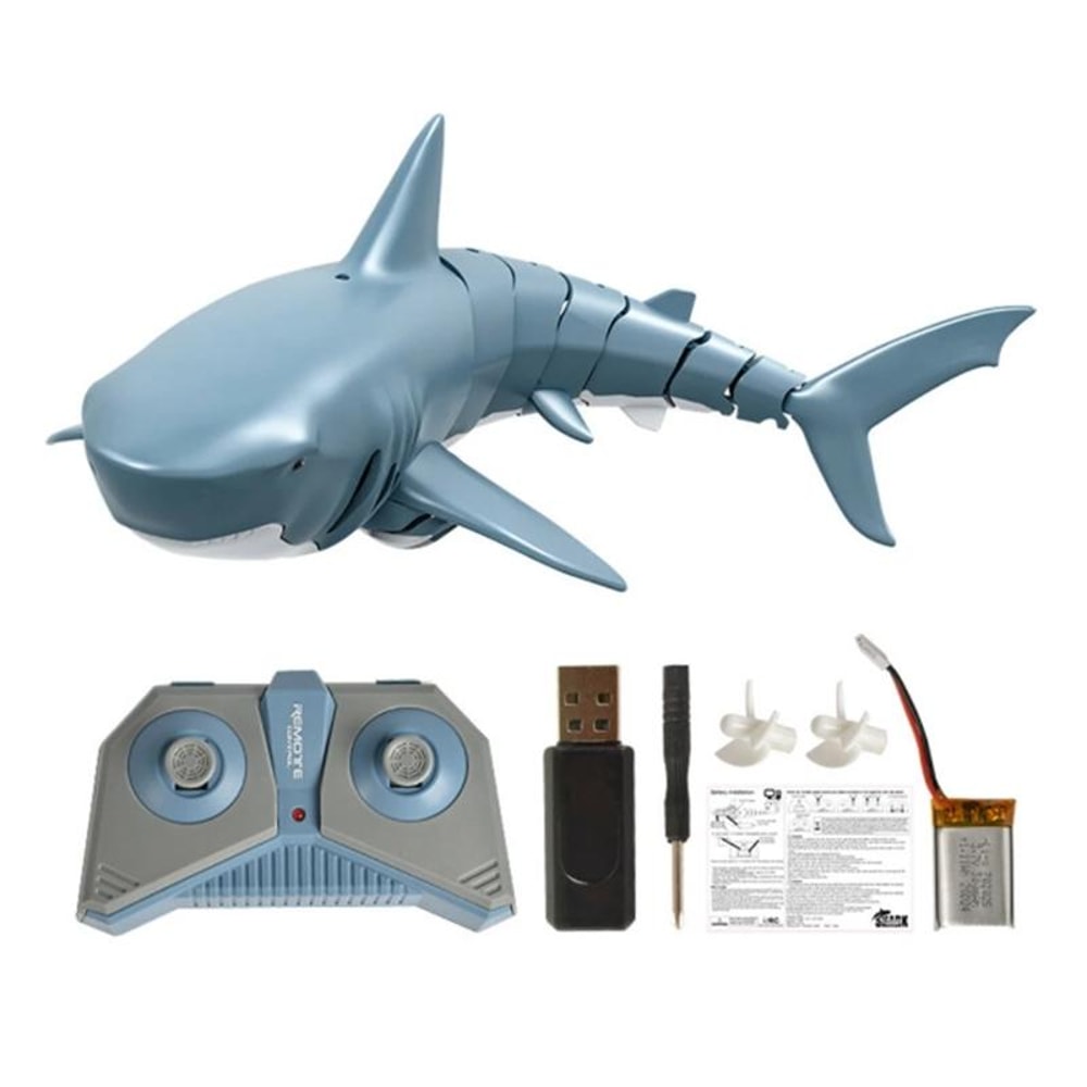 Waterproof Remote Control Shark Toy RC Shark Simulation Toy for Kids & Adults