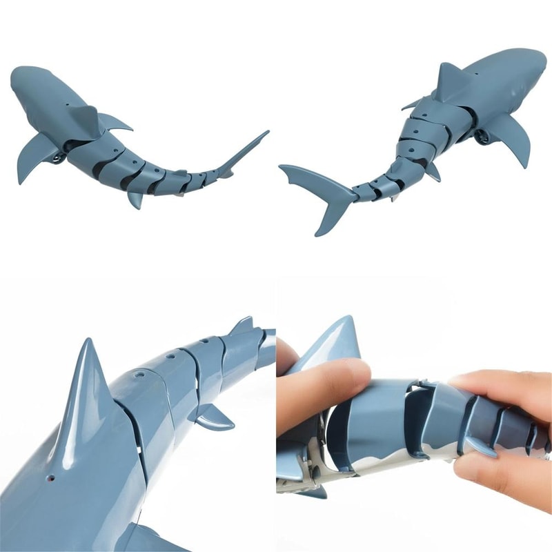 Waterproof Remote Control Shark Toy RC Shark Simulation Toy for Kids & Adults