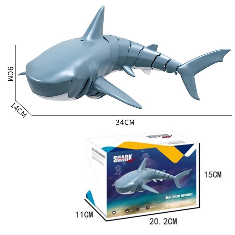 Waterproof Remote Control Shark Toy RC Shark Simulation Toy for Kids & Adults