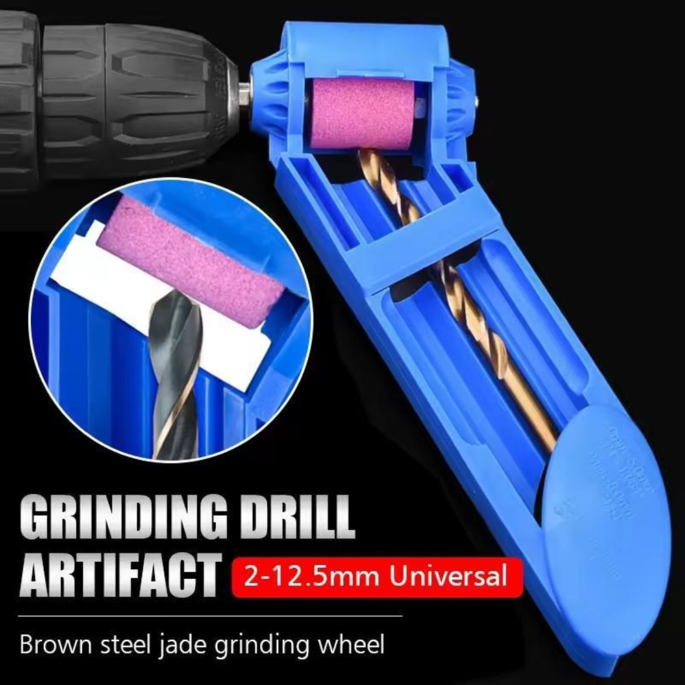 Portable Drill Bit Sharpener Tool Electric Drill Powered Drill Bit Sharpener For Fast Precision Gri 1