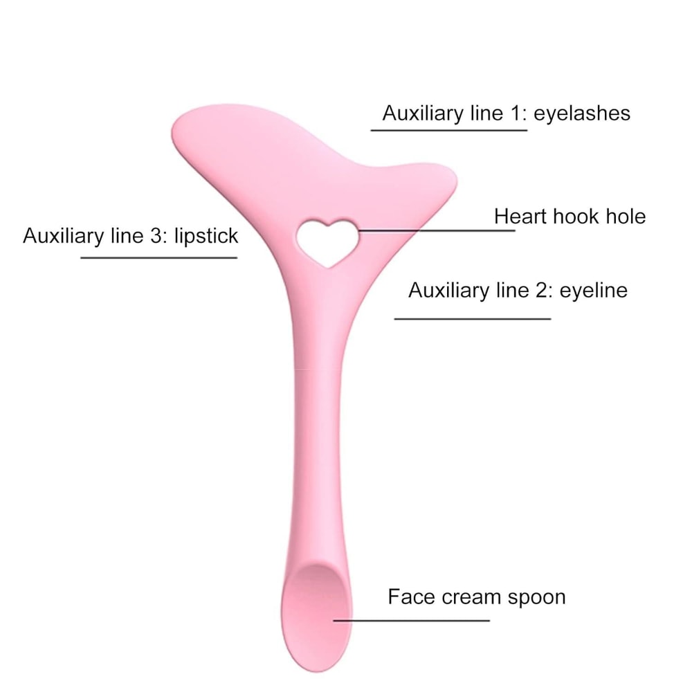 Precision Silicone Eyeliner Guide Tool Multifunctional Eye Makeup Aid 5