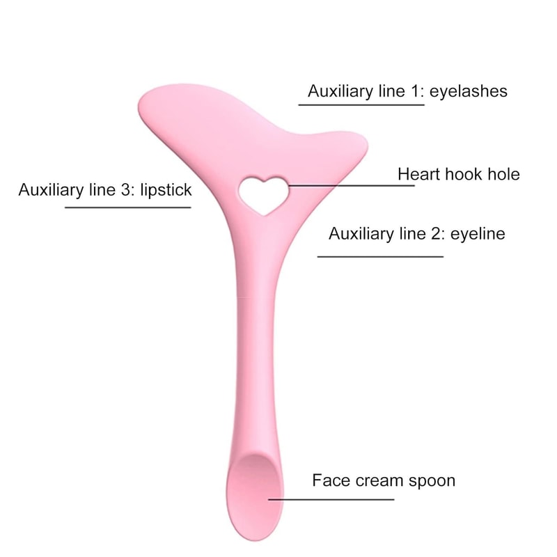 Precision Silicone Eyeliner Guide Tool Multifunctional Eye Makeup Aid 5