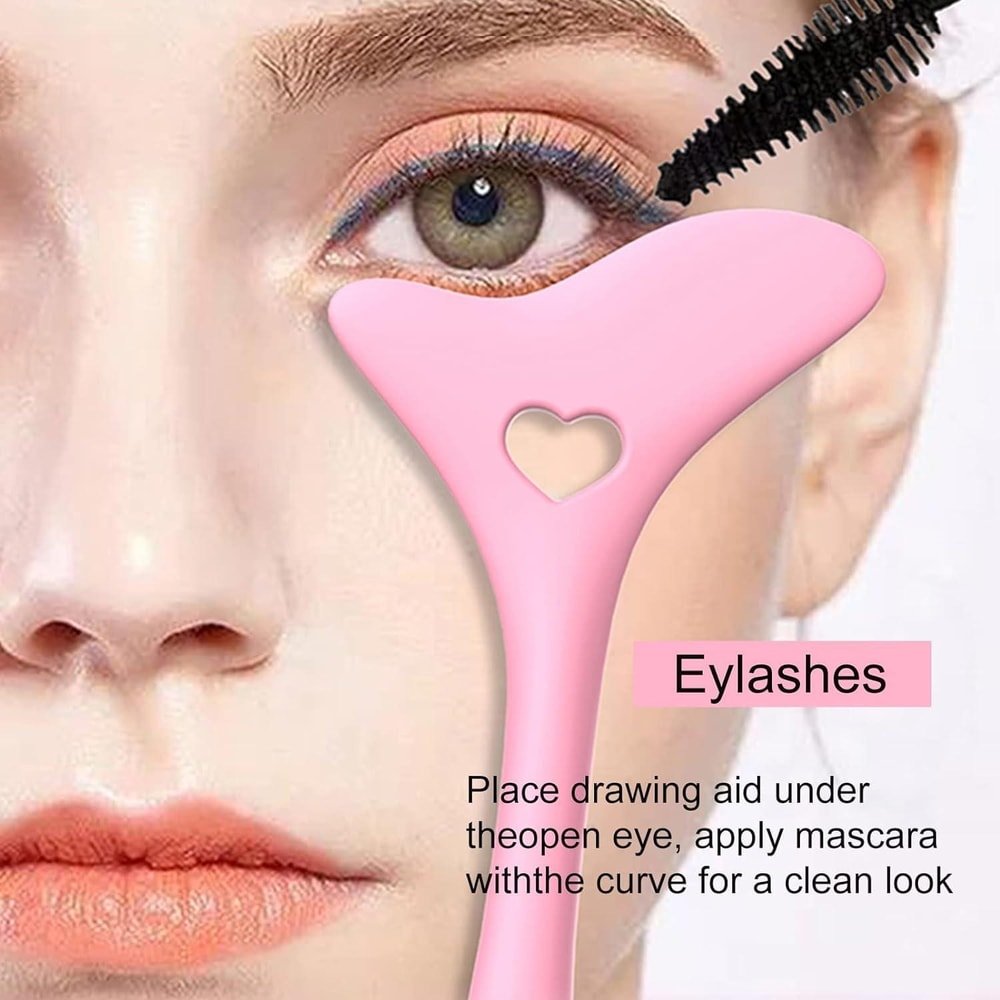 Precision Silicone Eyeliner Guide Tool Multifunctional Eye Makeup Aid 7