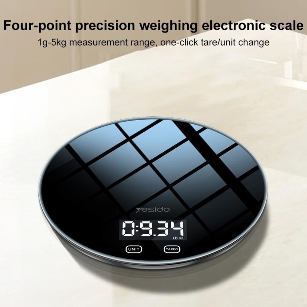 Precision Digital Kitchen Scale 5kg High Accuracy Food Weighing Scale With LCD Display 3