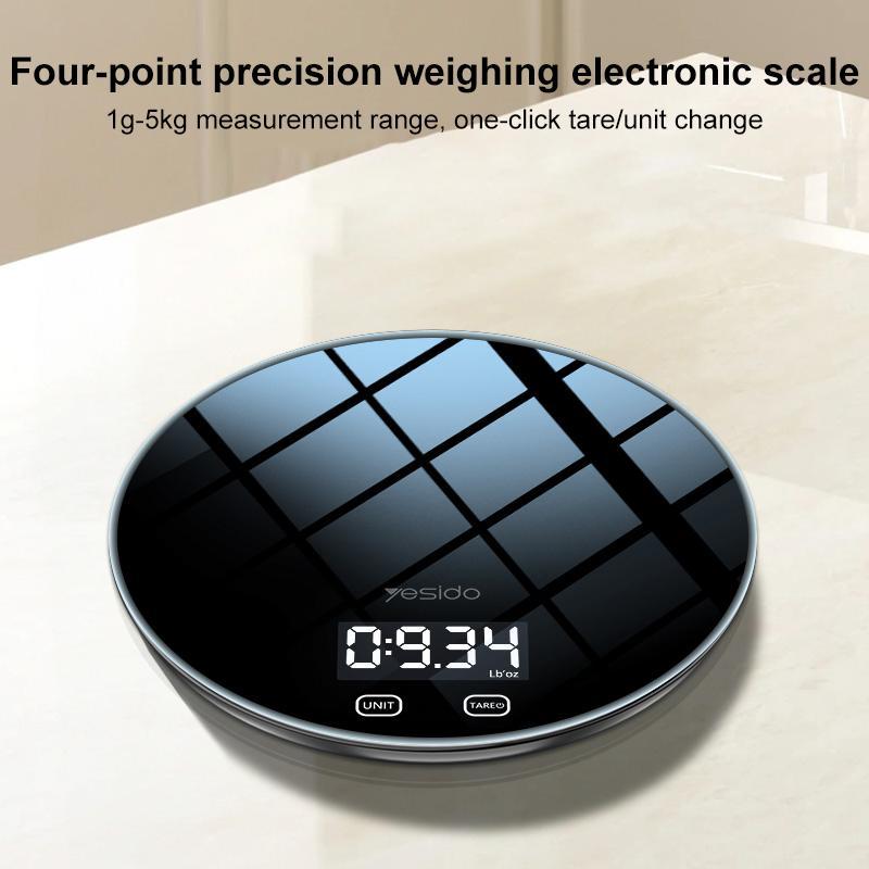 Precision Digital Kitchen Scale 5kg High Accuracy Food Weighing Scale With LCD Display 3