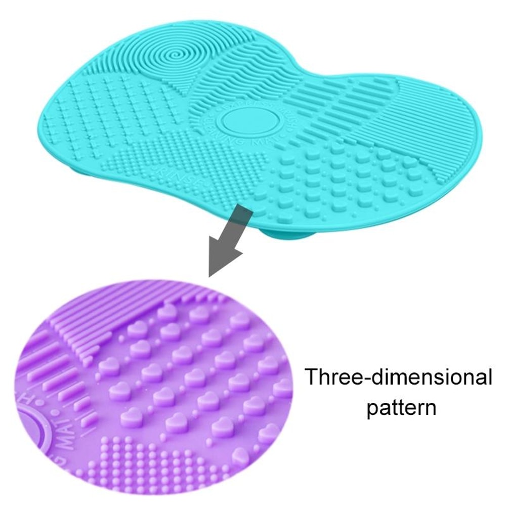 Silicone Makeup Brush Cleaner Mat Pad For Deep Cleaning Brushes 2