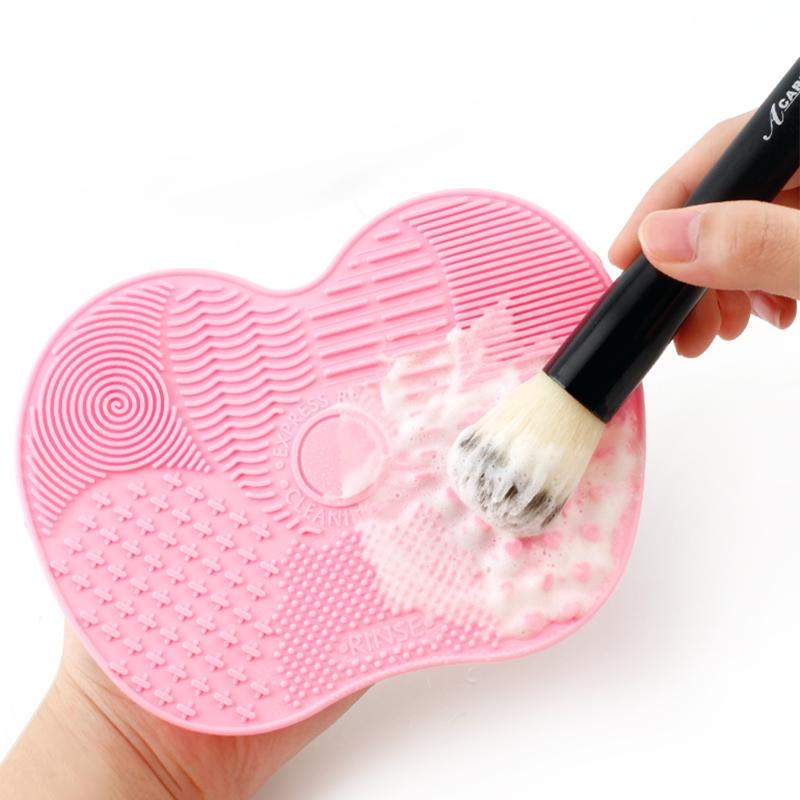 Silicone Makeup Brush Cleaner Mat Pad For Deep Cleaning Brushes 8