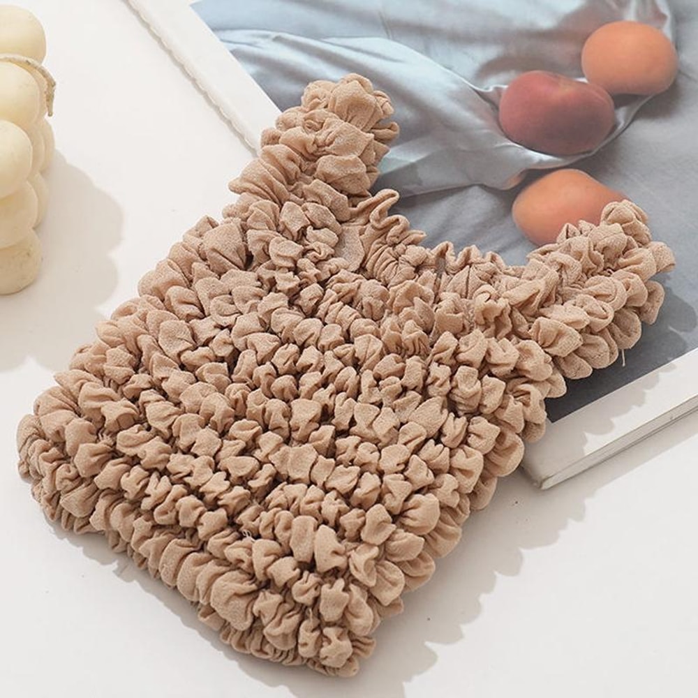 Expandable Magic Bubble Tote Bag Large Capacity Pleated Shopping Bag 8