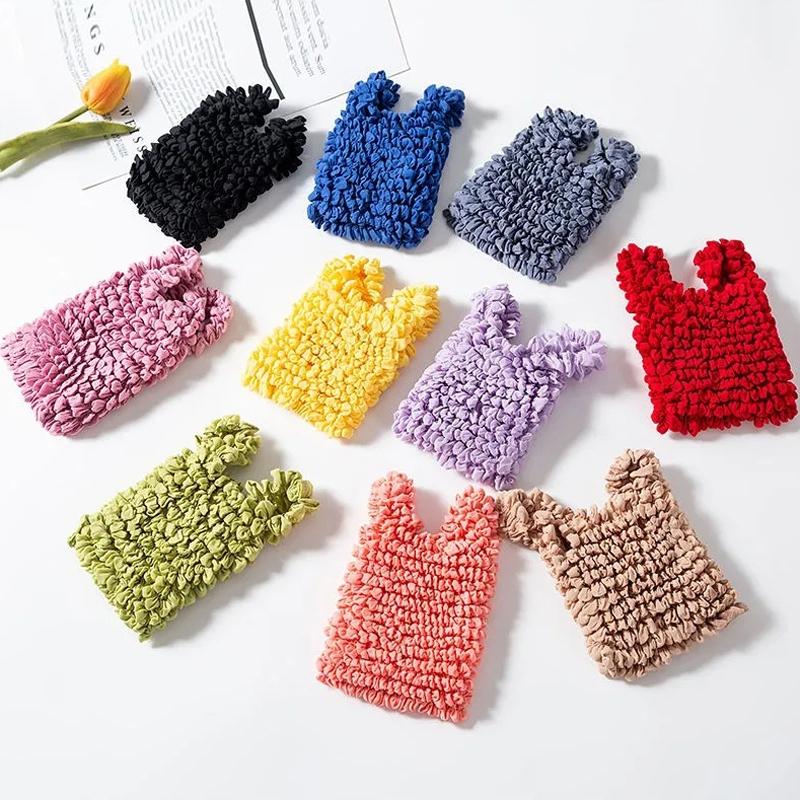 Expandable Magic Bubble Tote Bag Large Capacity Pleated Shopping Bag 0