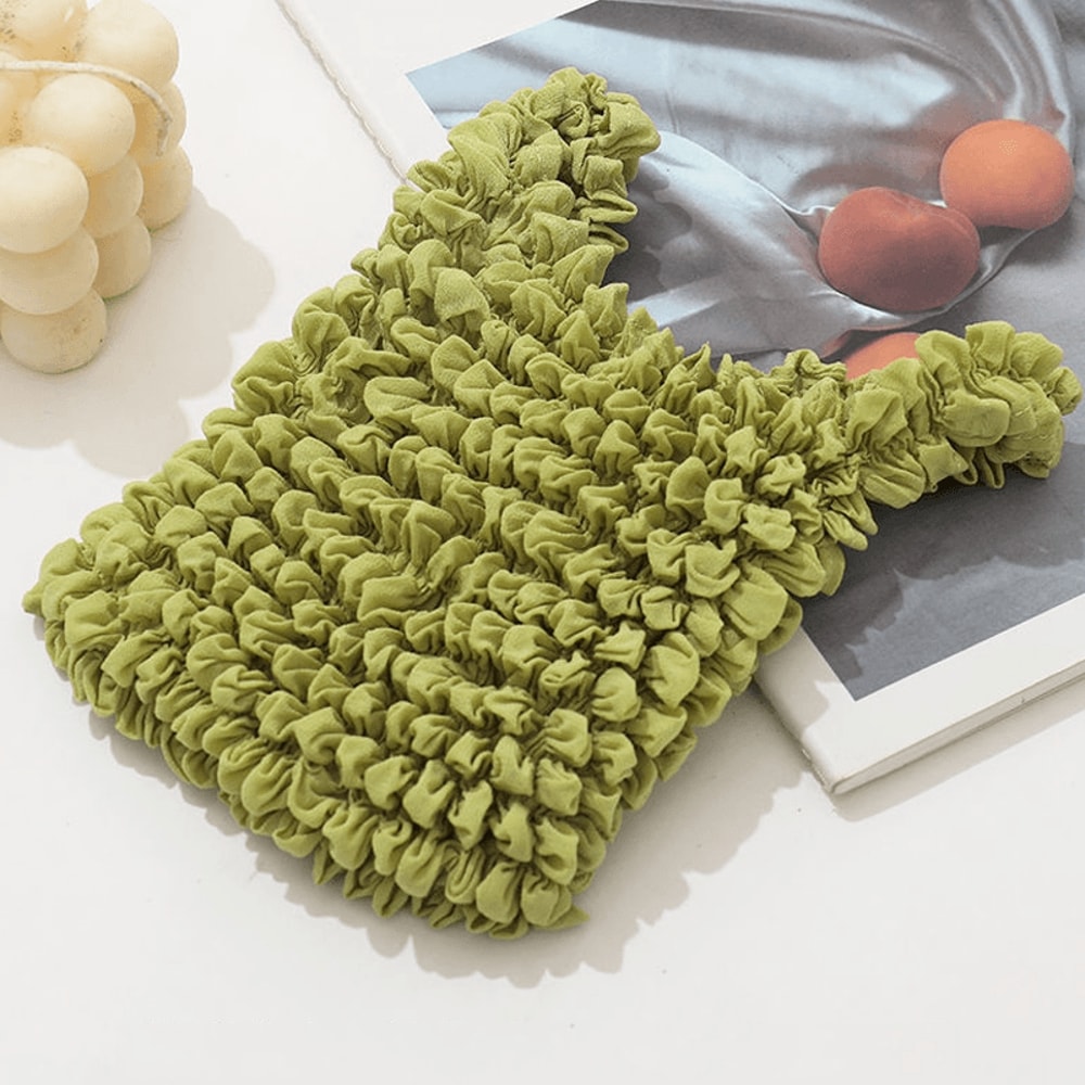 Expandable Magic Bubble Tote Bag Large Capacity Pleated Shopping Bag 7