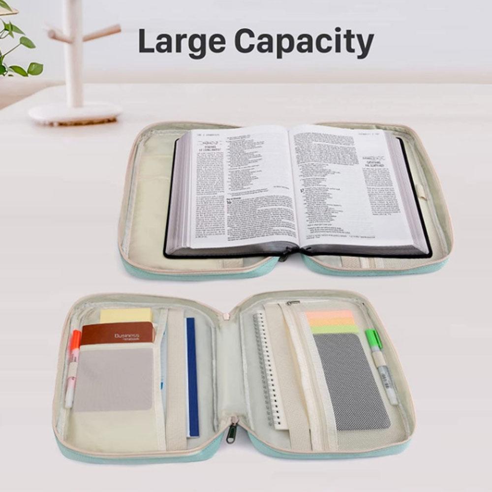 Bookend Style Portable Electronics Storage Bag For Travel And Desk Organization 3