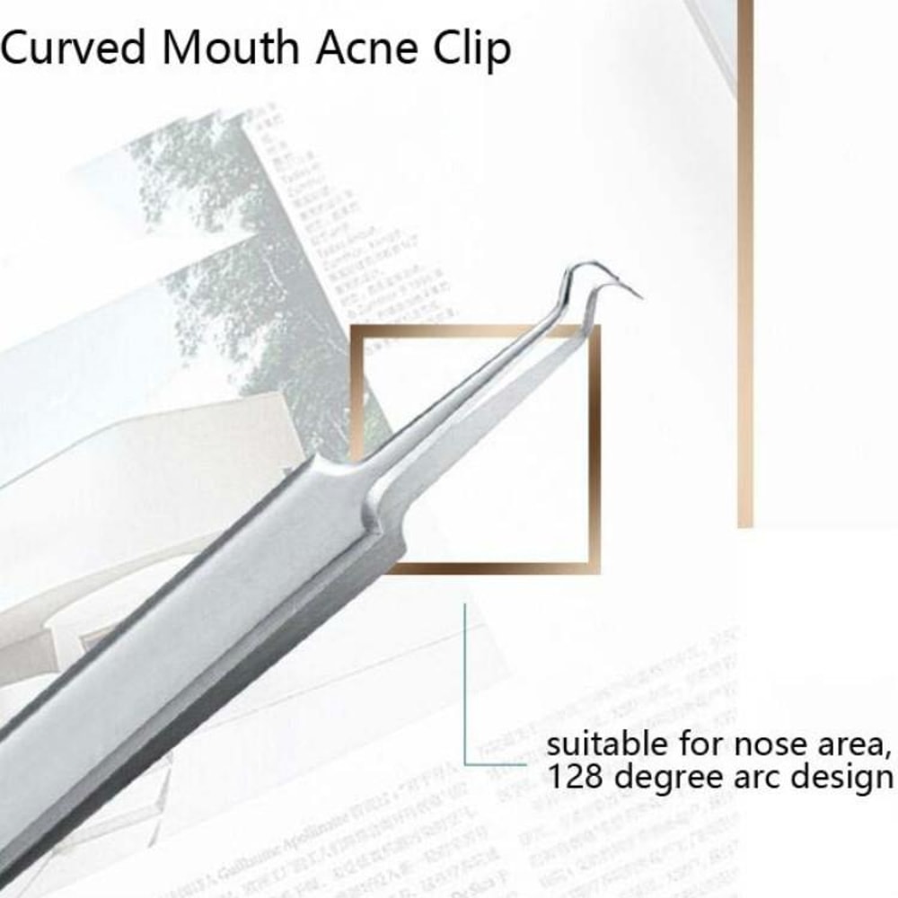 Professional Stainless Steel Blackhead Removal Tool Kit Acne Extractor Set 5