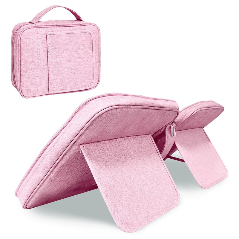 Bookend Style Portable Electronics Storage Bag For Travel And Desk Organization 6