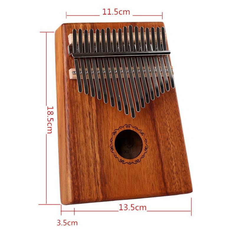 Acacia Wood Kalimba Thumb Piano Finger Piano For Relaxing Music 3