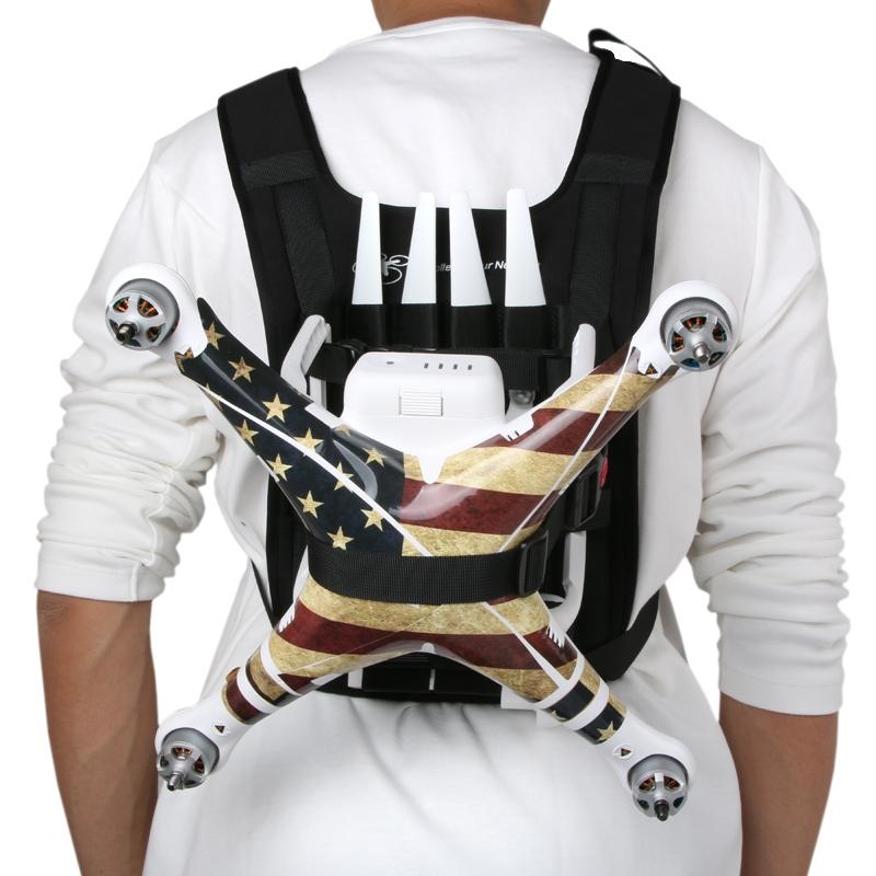 DJI Phantom Drone Shoulder Backpack Carry Case with Strap Belt for Phantom