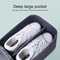 Large Capacity Travel Shoe Bag Pink Nylon Shoe Storage Organizer 2