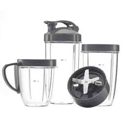 nutribullet replacement cups set 18oz 24oz 32oz durable blender cups for smoothies & juicing