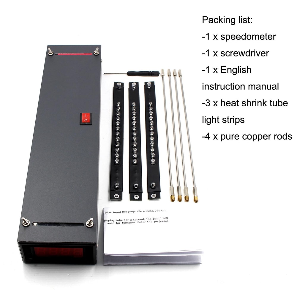 Skywalter Slingshot Speed Measurement Muzzle Velocity Meter Projectile Speed Tester