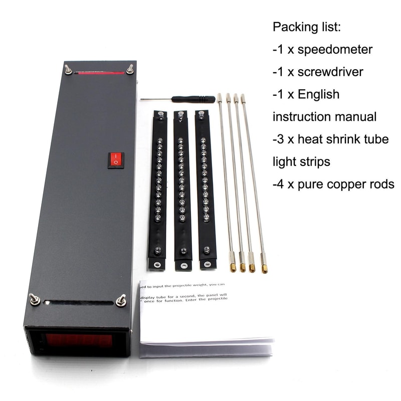 Skywalter Slingshot Speed Measurement Muzzle Velocity Meter Projectile Speed Tester