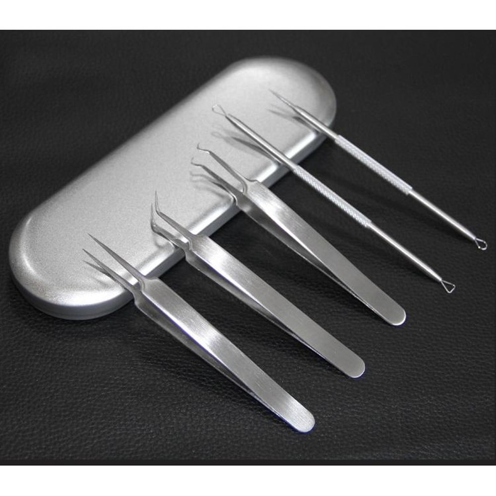 Professional Blackhead Remover Kit Blackhead Extractor Tool Set For Acne Pimple Care 0