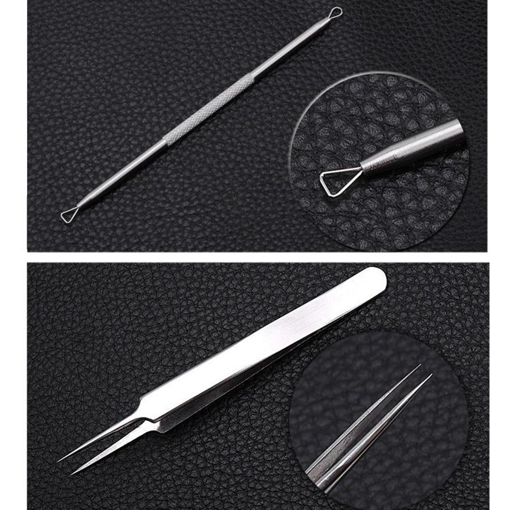 Professional Blackhead Remover Kit Blackhead Extractor Tool Set For Acne Pimple Care 3