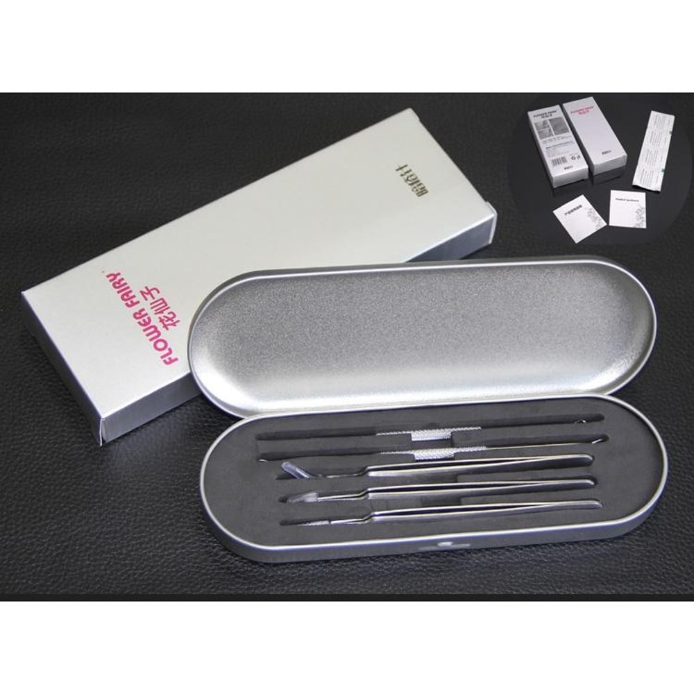 Professional Blackhead Remover Kit Blackhead Extractor Tool Set For Acne Pimple Care 6