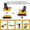Battery Adapter Converter with USB Port DCA1820 Tool Adapter