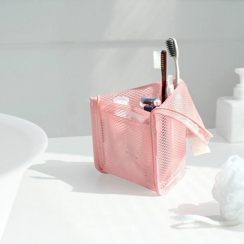 Waterproof Travel Toiletry Bag And Cosmetic Brush Organizer 10