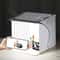 Portable Photo Light Box Studio Tent 20cm LED Photography Shooting Box with Backdrops