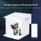 Portable Photo Light Box Studio Tent 20cm LED Photography Shooting Box with Backdrops