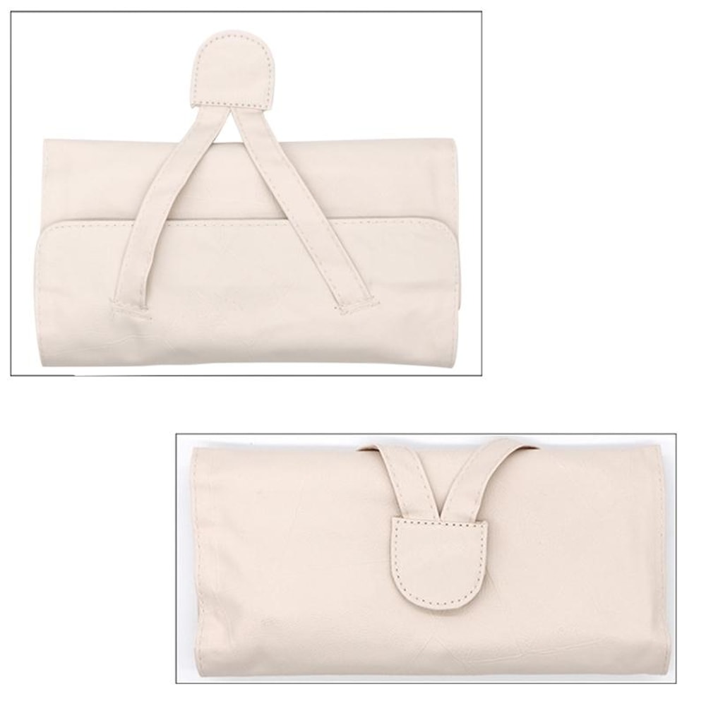 Professional 18 Piece Makeup Brush Set Premium Beige Cosmetic Brushes Kit With Travel Case 5