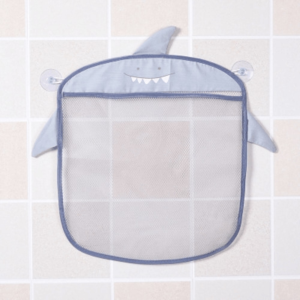 Cartoon Mesh Bath Toy Organizer With Suction Cup Wall Storage Bag 4