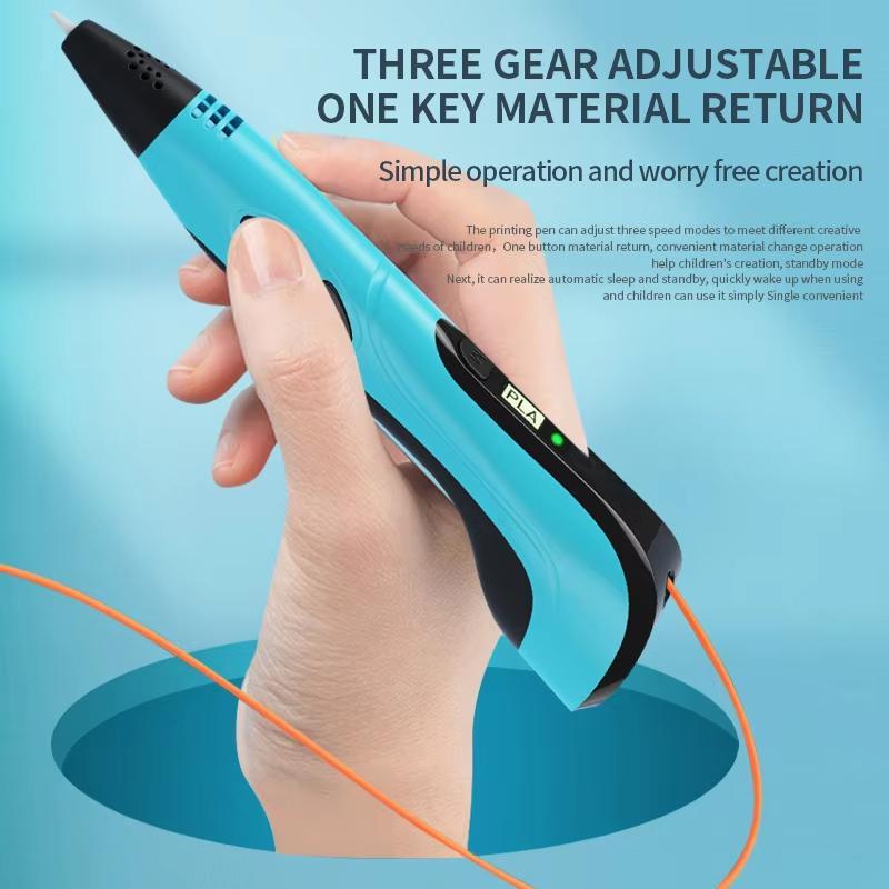 Printing Pen, DIY Drawing & Stereoscopic Doodle Pen, Type-C Fast Heating Creative Tool