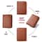 Men Leather Wallet Slim Vertical Card Holder Compact ID Wallet For Everyday Carry 5