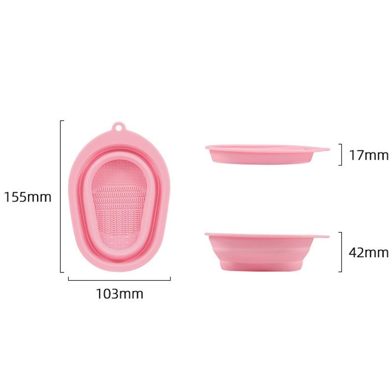 Silicone Makeup Brush Cleaner Pad Makeup Brush Cleaning Mat With Textured Deep Clean Design 1