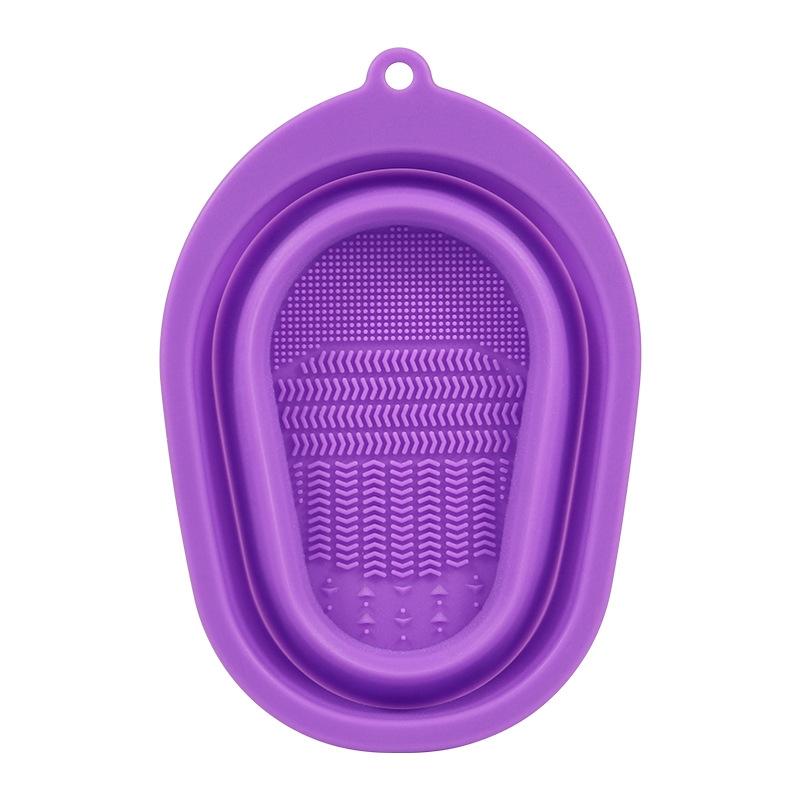 Silicone Makeup Brush Cleaner Pad Makeup Brush Cleaning Mat With Textured Deep Clean Design 4