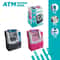 Electronic ATM Piggy Bank for Kids with Card Swipe, Password Lock, Coin & Cash Savings Safe