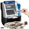 Electronic ATM Piggy Bank for Kids with Card Swipe, Password Lock, Coin & Cash Savings Safe