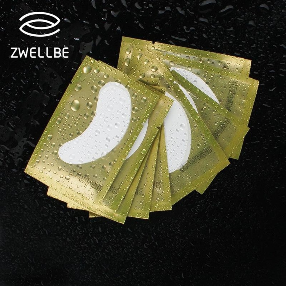 Lint Free Eyelash Extension Under Eye Pads Hydrating Gel Eye Patches For Lash Artists 2