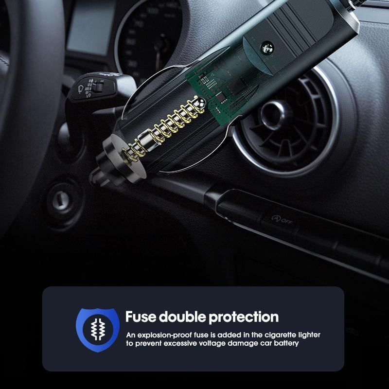 Portable Intelligent Digital Display Car Tire Inflator Electric Air Compressor Pump