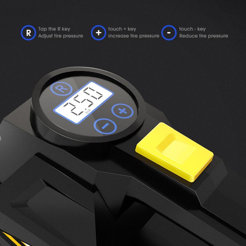 Portable Intelligent Digital Display Car Tire Inflator Electric Air Compressor Pump