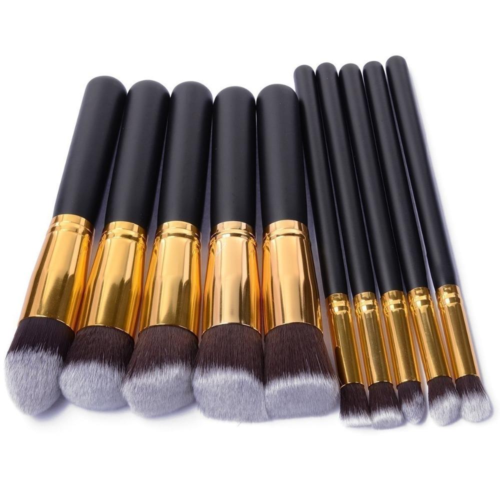 Professional Makeup Brush Set Soft Fiber Cosmetic Brushes For Flawless Face Eye Makeup 6