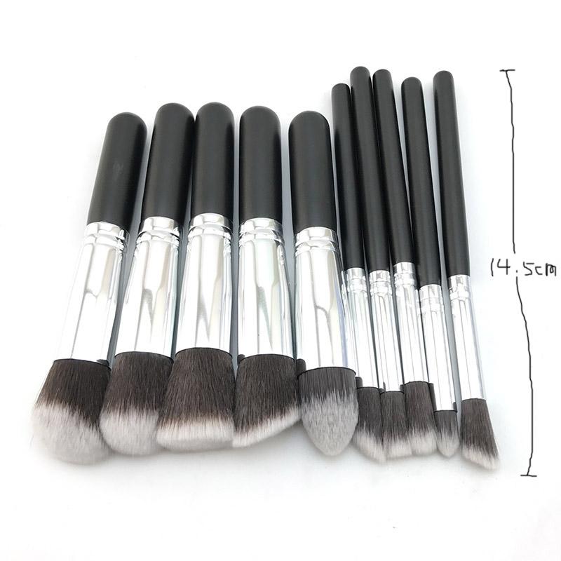 Professional Makeup Brush Set Soft Fiber Cosmetic Brushes For Flawless Face Eye Makeup 7