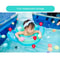 Baby Inflatable Underarm Swim Ring with Side Flaps, Toddler Swim Float PVC Swim Trainer for Kids