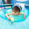 Baby Inflatable Underarm Swim Ring with Side Flaps, Toddler Swim Float PVC Swim Trainer for Kids
