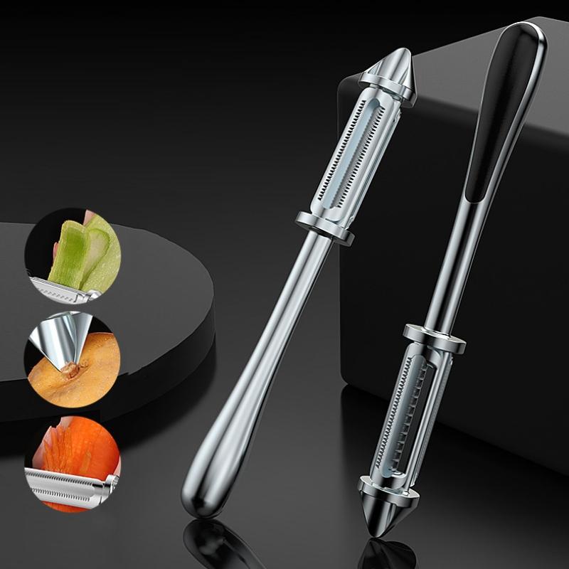 Multifunctional Fruit Peeler Knife With Sprout Remover 1