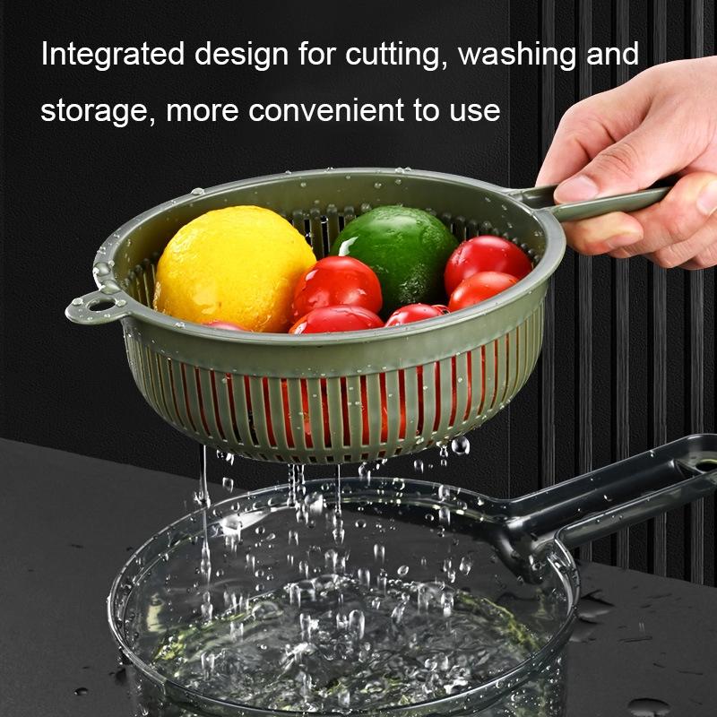 Vegetable Cutter With Hand Guard Water Filter Storage 3