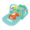 Toddler Foot Piano Musical Gym Crawling Mat with Hanging Toys Dinosaur Dolphin Activity Play Mat