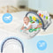 Toddler Foot Piano Musical Gym Crawling Mat with Hanging Toys Dinosaur Dolphin Activity Play Mat