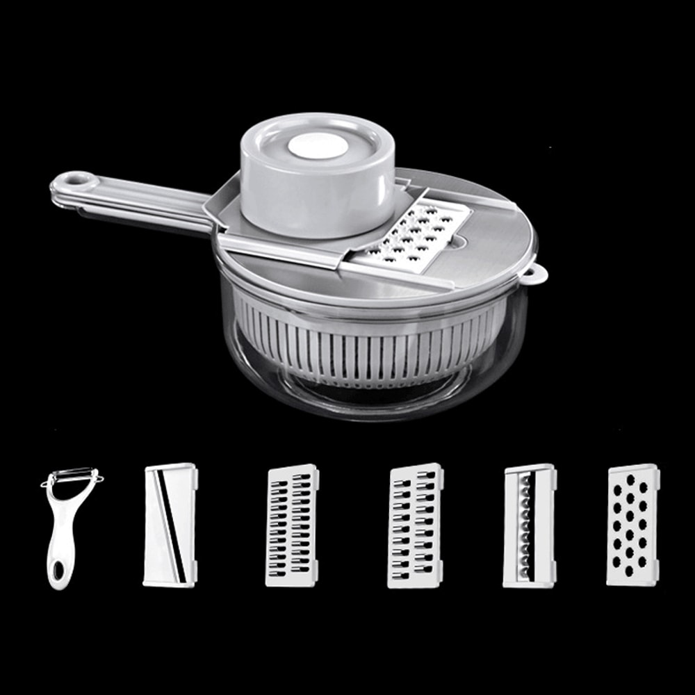 Vegetable Cutter With Hand Guard Water Filter Storage 6